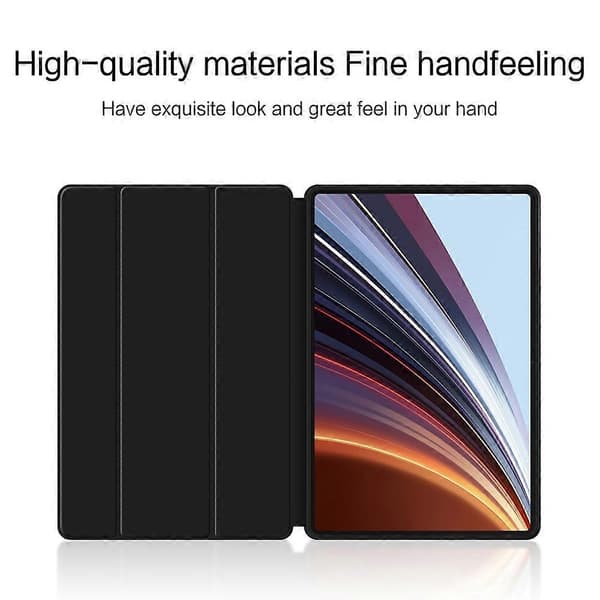 Fodral för Honor Pad GT Pro PU Läder TPU Baksida Trefaldigt Ställ Tablet Skydd