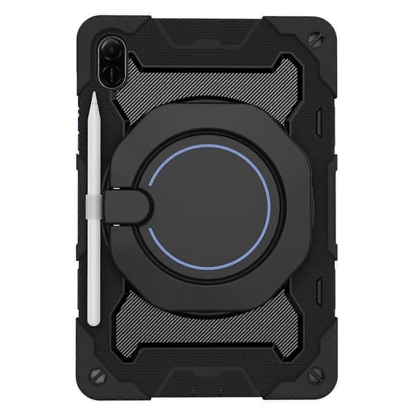 Skal för Honor Pad X9/Pad X8a med Ställ, PC+Silikon Stöttåligt Robust Tablettskydd