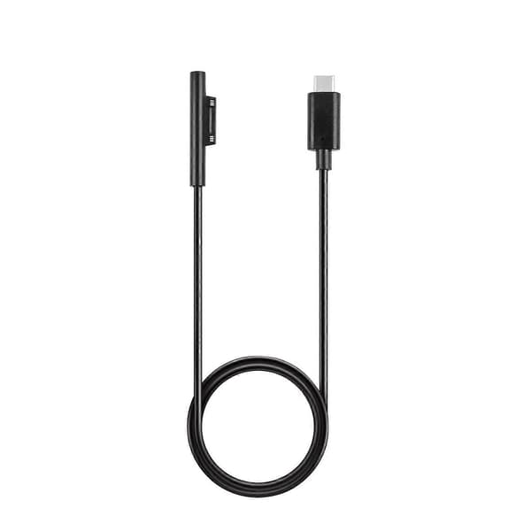 Microsoft Surface Pro 6/5/4/3 USB-C -kaapeli 1,5 m latausjohto