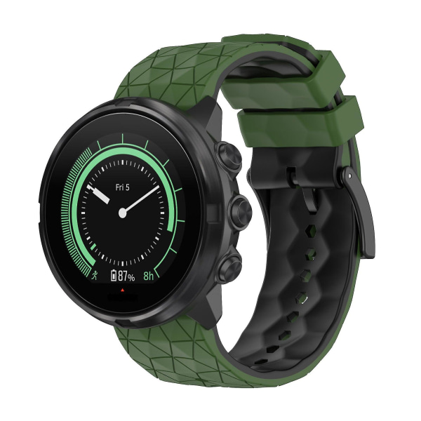 Pehmeä silikonihihna Suunto D5/7/9/9 Baro /spartan Sport/spartan Sport Wrist Hr -kellolle