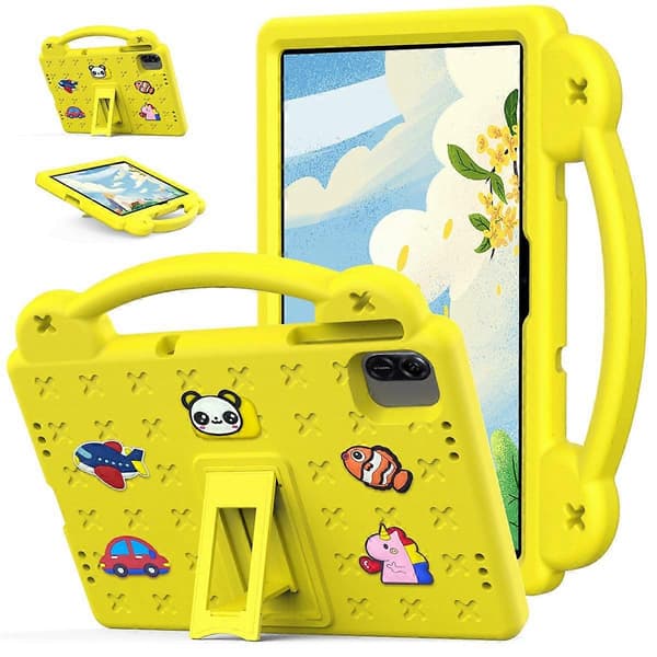 För Honor Pad X8a Fodral Barn EVA Tablet Skydd - Gul