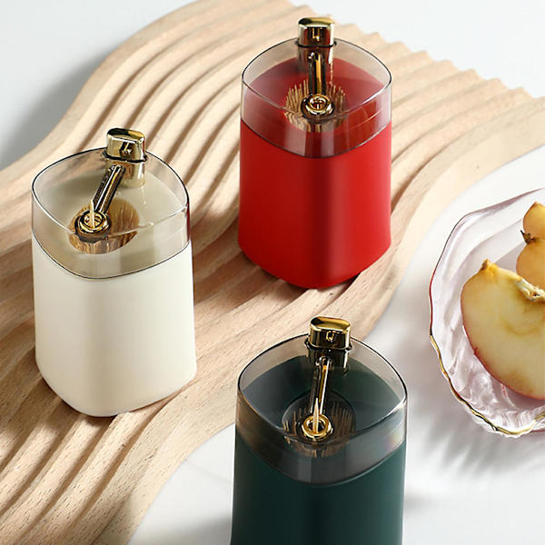 Tandpetare Dispenser, Automatisk Tandpetarehållare Pop Up Tandpetare Förvaringslåda Cocktailpinnebehållare