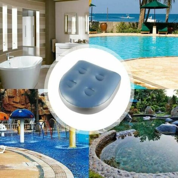 Badmattesäten, uppblåsbara spa-mattor, spa-badmattor för vuxna och barn