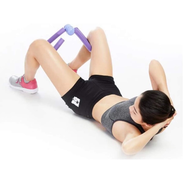 Benmuskler arm bröst midja träningsmaskin multifunktionsgym hemsport fitness lår master Lila