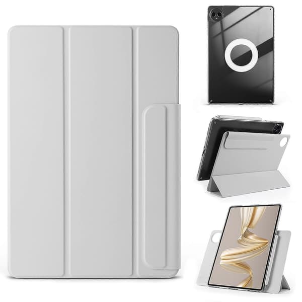 For Huawei MatePad Pro 12.2 (2024) Deksel Sammenleggbart Stativ Magnetisk Lær Tablet Cover