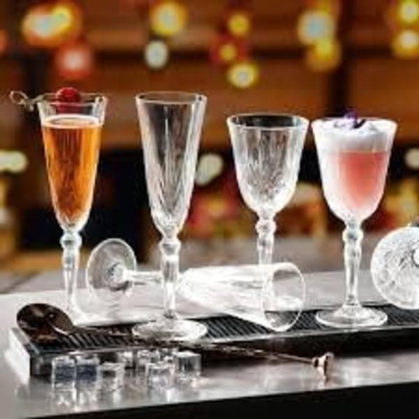 Vinglas - Tillverkade av premium blyfritt kristall - Set om 2
