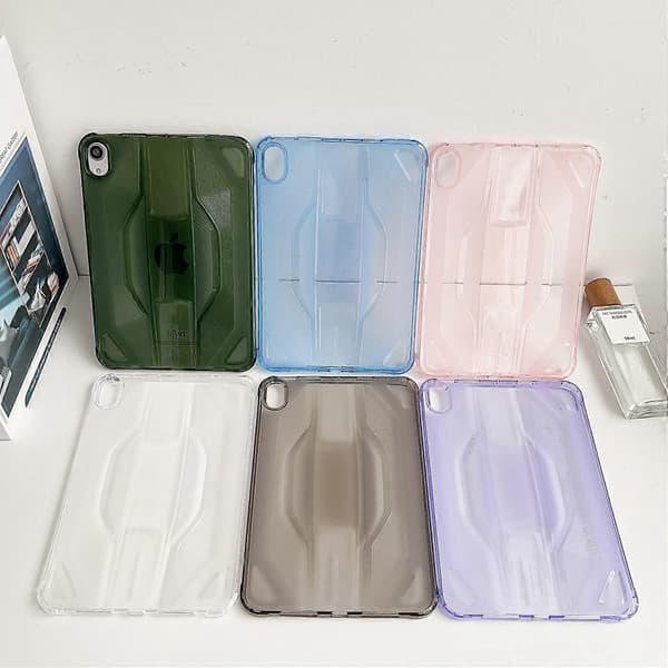Fodral för iPad mini (2024)/(2021) Anti-dropp Genomskinligt TPU Tablettskydd