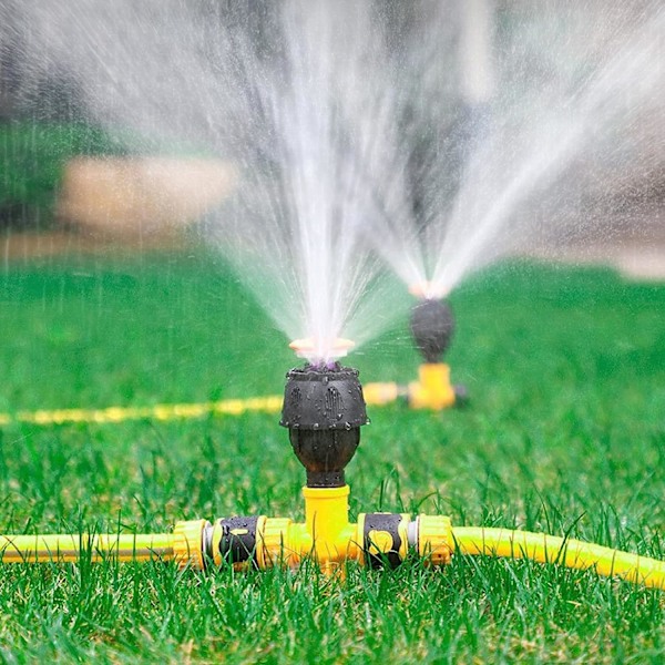 Puutarhanurmen automaattinen sprinkler 360 asteen pyörivä terassin katon jäähdytyssprinkler