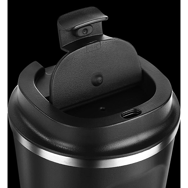 Termosmugg i rostfritt stål, vattenflaska för takeaway, BPA-fri termosflaska, hermetisk mugg, bilmugg för dryck