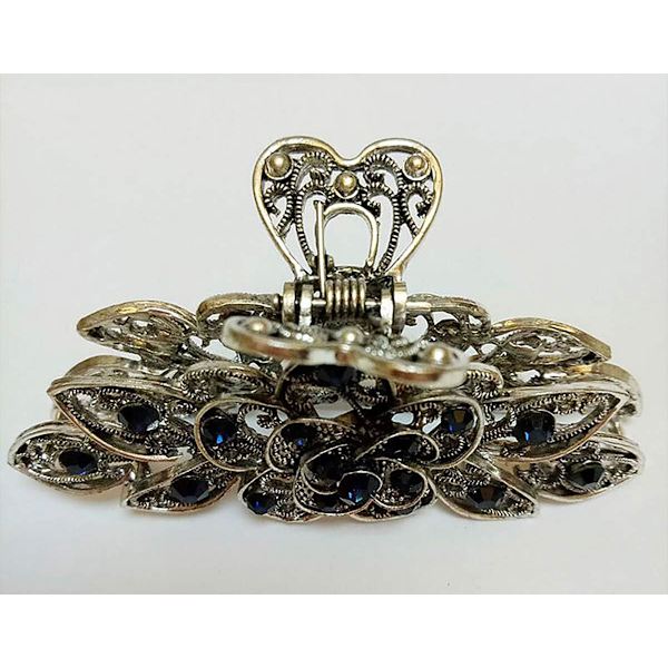 Naiset Tytöt Vintage Seos Rhinestone Suuri Koko Hiukset Leuka Klipsit Hiukset Pinni Muoti Retro Kukat Hiukset Kynsi Leike