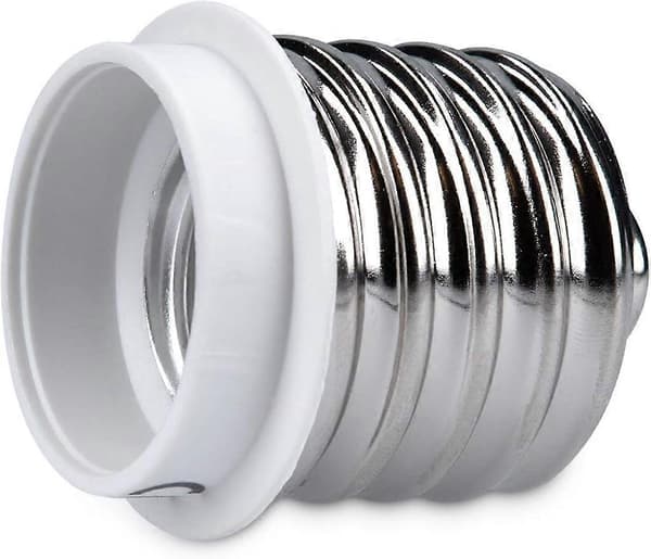 10x Sockeladapter - 10x E40 till E27 Sockelkonverterare - E27 Bas Lamphållaradapter för Halogen LED-lampa
