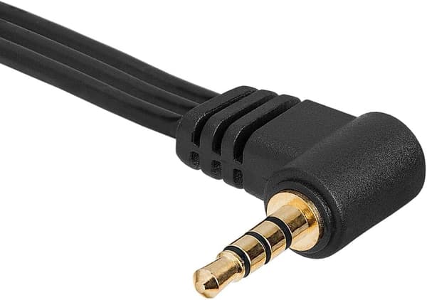 3,5 mm til 3 RCA Camcorder Video Audio Kabel - 6,5 fod