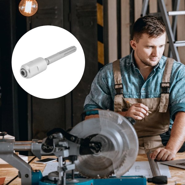 SDS Max til SDS Plus Adapter Boremaskine Chuck 40 Krom Stål Konverter Skaft Hurtigspænde Værktøj Til Enhver Standard SDS Max Boremaskine