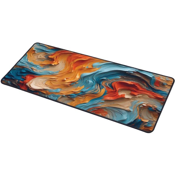 Hiirimatto Abstrakti - 90x40 cm - Pelaamiseen multicolor