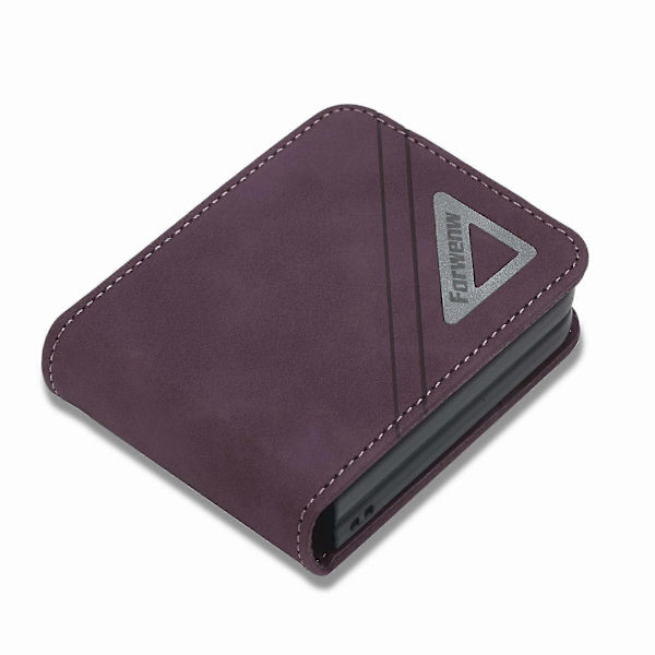 Magneettisoljellinen kotelo, yhteensopiva Samsung Galaxy Z Flip 3/4:n kanssa, PC-kehys + PU-nahkainen suojakuori