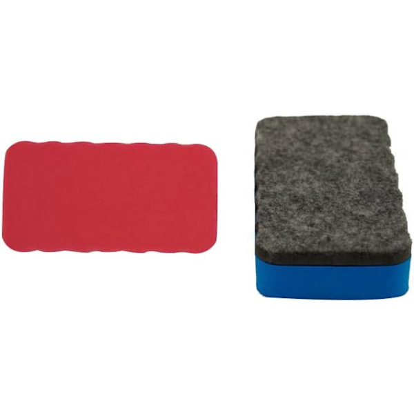 2-pack torr torkare, torr torkare för whiteboard, DEEINN magnetisk whiteboard-radera, magnetisk radera, whiteboard-raderare, magnetiska radergummin