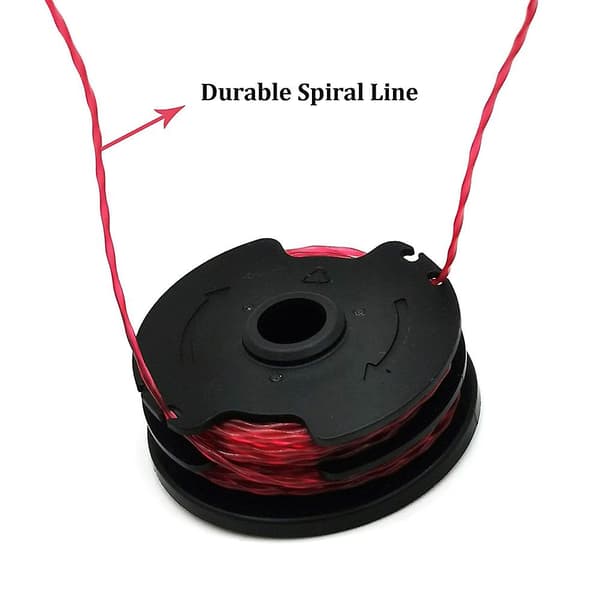 4-pack trådspolar för Hyper Tough String Trimmer / Worx WG117 / WG118 nylonrepslindor, HT18-401-