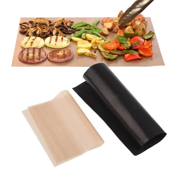 2 stk Grill- og stekeovnsmatte - Non-stick - Gjenbrukbar