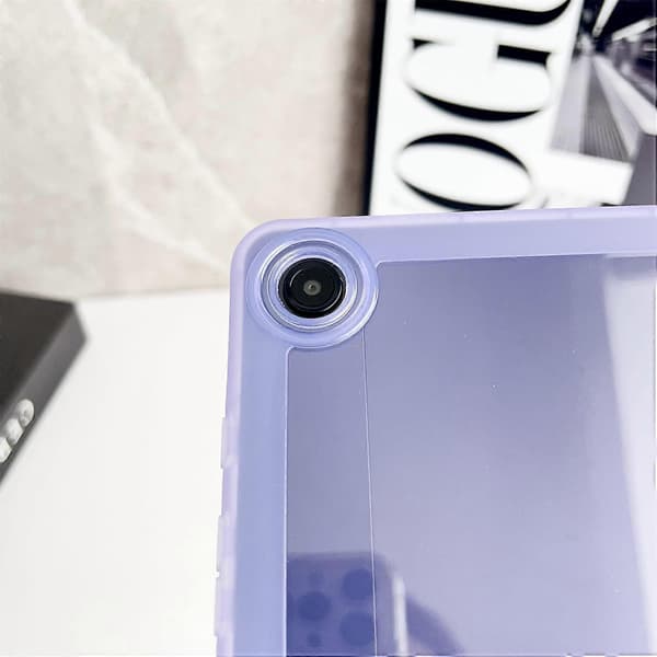 Til Samsung Galaxy Tab A9+ Cover Klar TPU Anti Drop Tablet Cover med Blyantholder