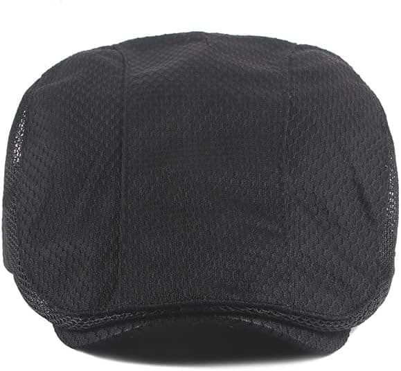 Herr Sommar Andningsbara Mesh Kepsar, Herr Sommar Baskrar, Solhatt, Lediga Sommarkepsar Black