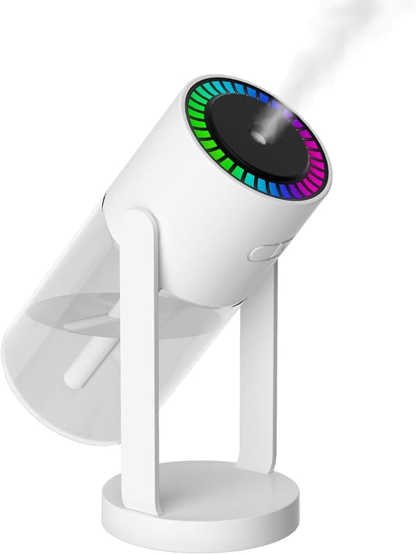 280 ml Stille Ultralyd USB Skrivebordsfukter med Kald Tåke