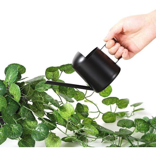 300 ml Bonsai-vandkande, rustfrit stål planteblomst lang tudsprøjtekande mini vandkande til hjemmebrug Bonsai indendørs
