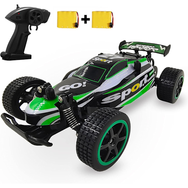 Fjärrstyrd bil, 20KM/H Barn Radiostyrd bil Hög hastighet Barn Leksaksbil 3-12 år gammal, 2.4Ghz RC  Inomhus Utomhusspel(21.7x13.8x7.5cm)