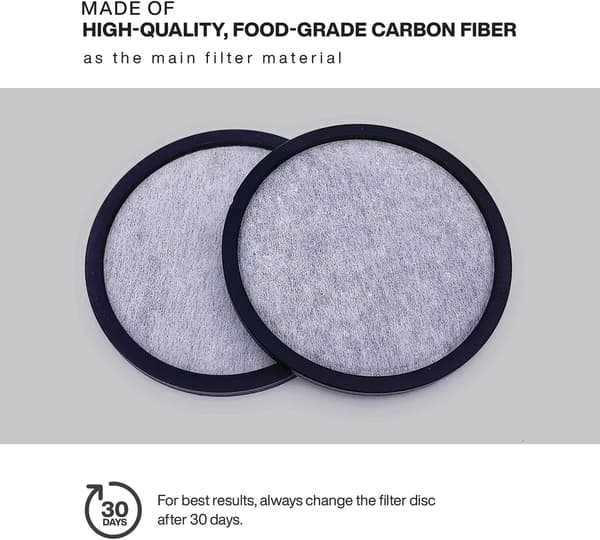 12-pakning kaffemaskin erstatning med trekull vannfilter disk