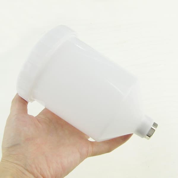 Gravity Paint Spray Gun 600ml Plastkop med Gevindforbindelse