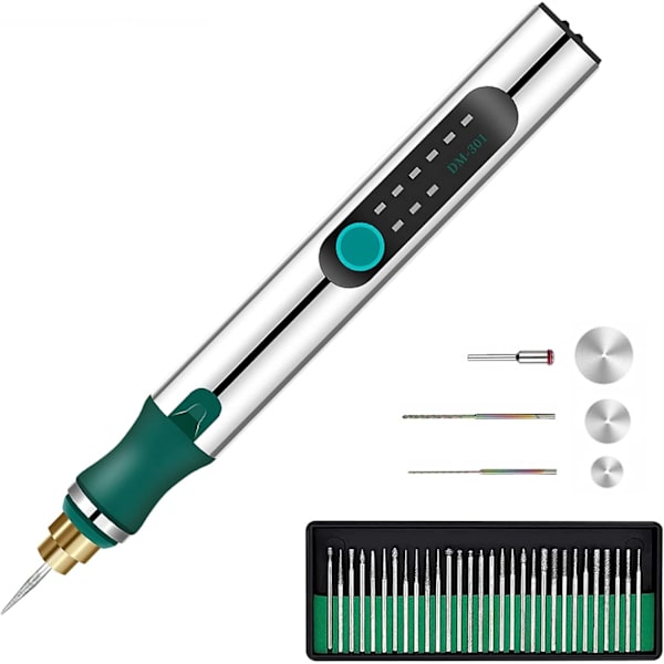 USB-laddningsbar mini-gravyrpenna, gravyrverktygssats