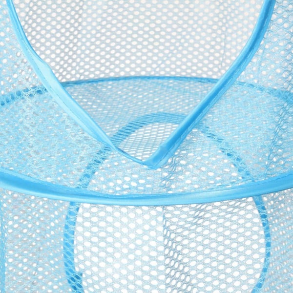 Leksaksförvaring Hängnätkorg Bröstnät Barnleksaksförvaringsväska Sovrumsväggdörr Garderob (blå)