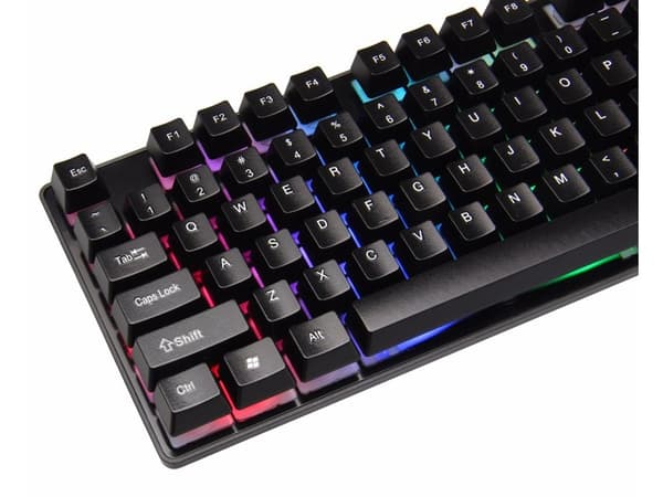 Tastatur med LED - Gaming & Kontor
