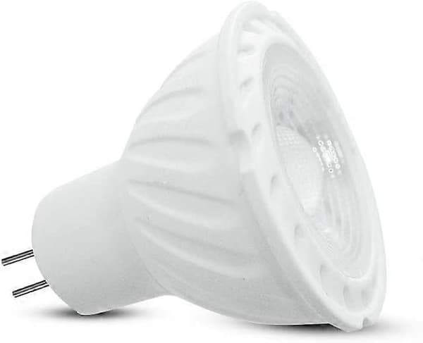 2 kpl 5W LED-lamppu, Mr16 kohdevalaisinsiru 3000K 12V lämmin valkoinen