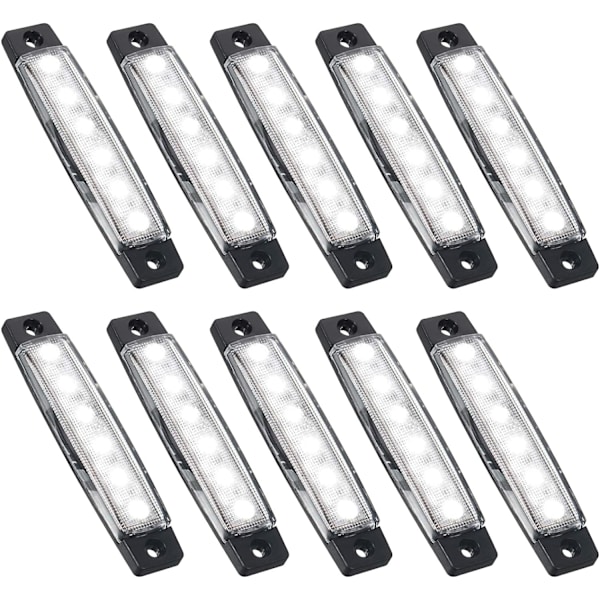 10 kpl LED-kiviliuskoja auton ulkopuolelle, alle hehkuva pyörän lokasuojan valaisusarjat, vedenpitävät maastoautoille, kuorma-autoille ja moottorikelkoille