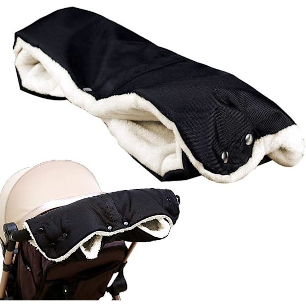 Barnvagnsmuff Handvärmare Vattentät Barnvagnshandvärmare Barnvagnshandskar Handmuff med Fleece Inner