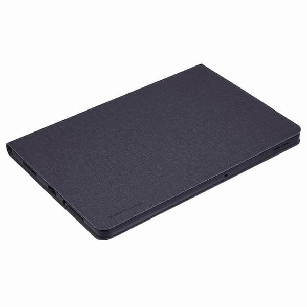 X-LEVEL Etui til Xiaomi Redmi Pad SE, stoftekstur læder tabletcover - Sort