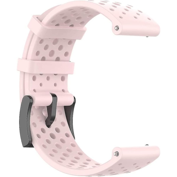 Ny silikonrem Sport Wristband for Suunto 9 & Suunto 7 - Rosa (Stor størrelse)