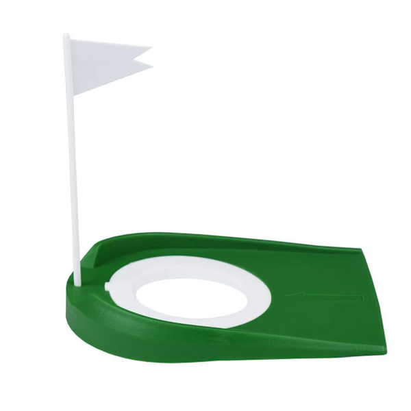 Golf Putting Måtte Praksis Sæt Indendørs/Udendørs Putting Kopper Og Flag