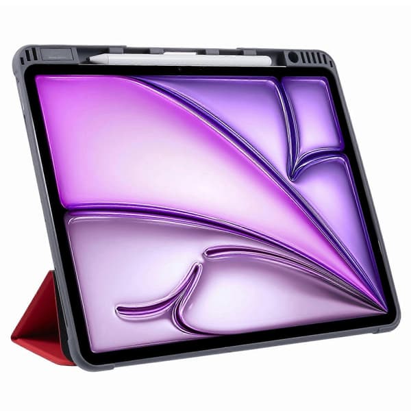 MUTURAL Tablet Cover til iPad Air 13 (2024) Tri-Fold Lædercover med Auto Væk/Sov
