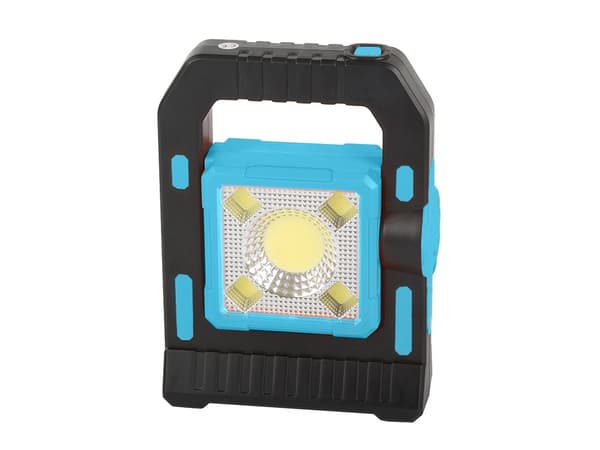 Turist LED lanterne solcellelampe camping genopladeligt batteri campinglampe blue