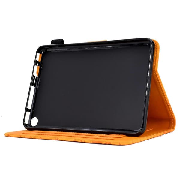A8 Amazon Fire HD 10 (2023) -tabletin jalustakotelo, nahkaa, korttipaikoilla