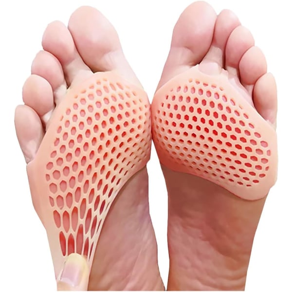 Metatarsal Pads Ball of Foot Cushions for Rapid Pain Relief -Soft Sole Soft Gel Ball