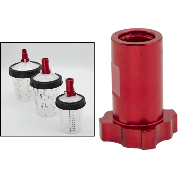 Spray Cup Connector, Spray Gun Disposable Adapter Connector,Internal M14x1
