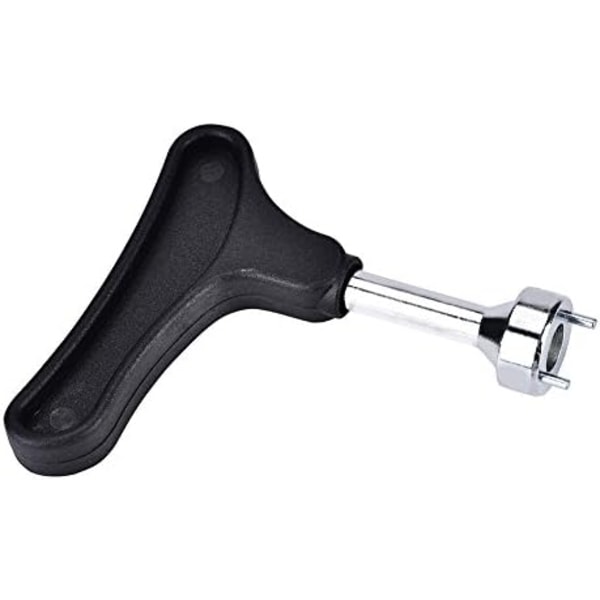 Golfspiksnyckel, hållbart handhållet handhållen golfskonnyckel i rostfritt stål golfklossnyckel golfspetsverktyg
