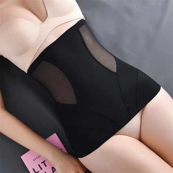 Kvinders mavebælte, post-partum taljetræner bælte body shaper mavebælte kompressionsbånd, XXL