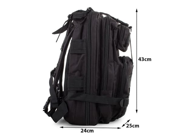 Militärväska / Ryggsäck - 30L black