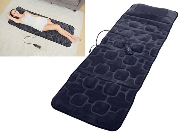 Massagemåtte til massage af krop, ryg og massagestol