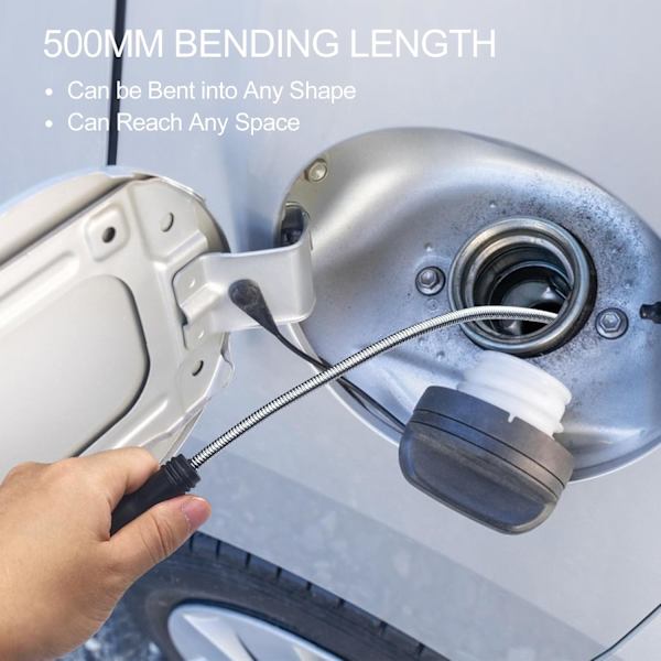 60CM Fleksibel Mekanisk Magnet, Magnet til Kraftig Magnetisme, Magnetisk Opsamlingsværktøj, Magnetisk Opsamlingsstang til Opsamling af Små Dele, Metalgenstande