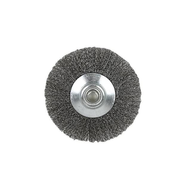 Sett, 100 mm bølget skråkantbørste