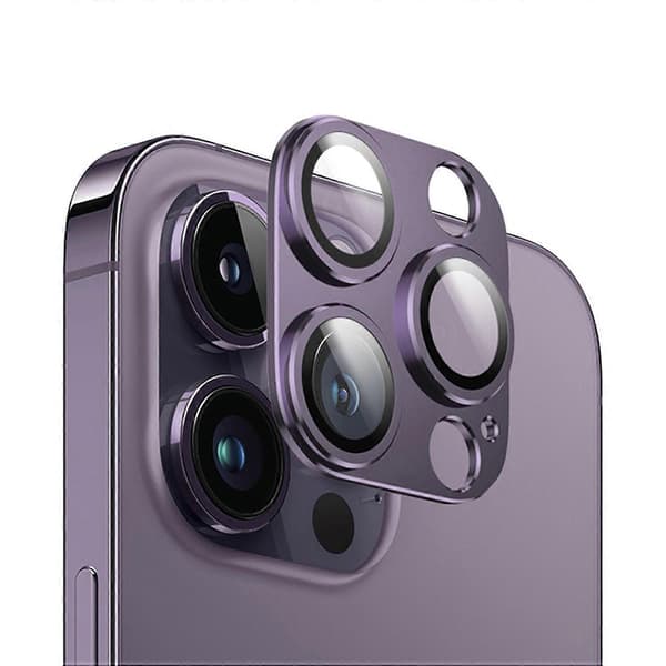 KALEBOL KLB-LPC004 Linsebeskyttelse for iPhone 14 Pro/14 Pro Max, integrert, full dekning